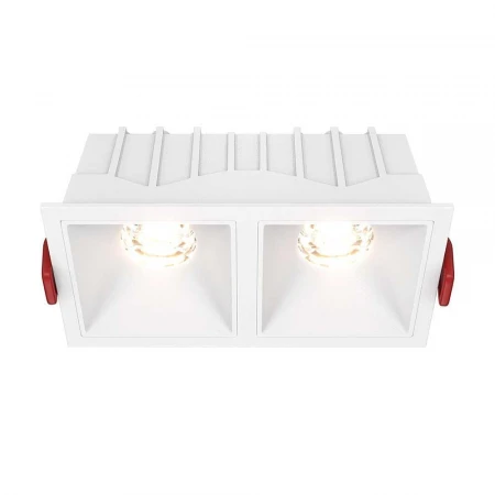 Встраиваемый светильник Maytoni Alfa LED DL043-02-10W3K-D-SQ-W