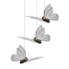 Подвесная светодиодная люстра Natali Kovaltseva Butterflies Led Lamps 81366 Gold