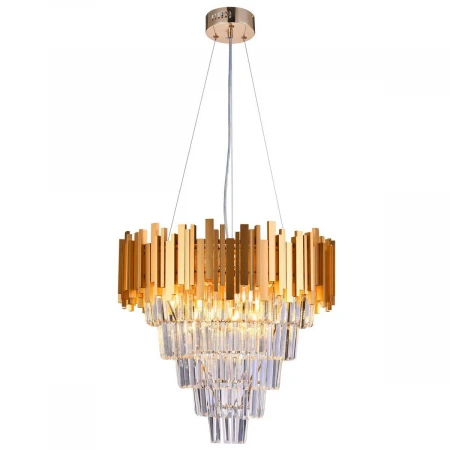 Подвесная люстра Natali Kovaltseva Bellezza 81427/12C Gold