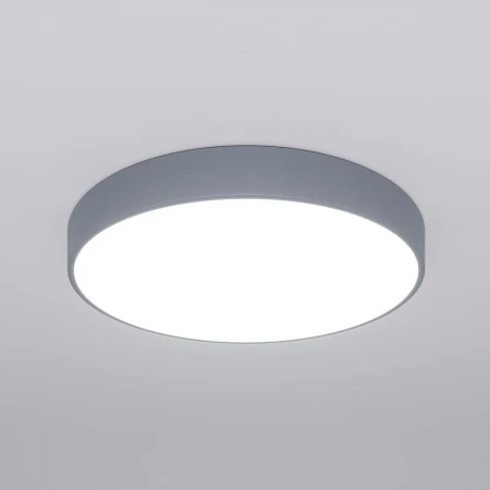 Потолочный светодиодный светильник Eurosvet Entire 90320/1 серый