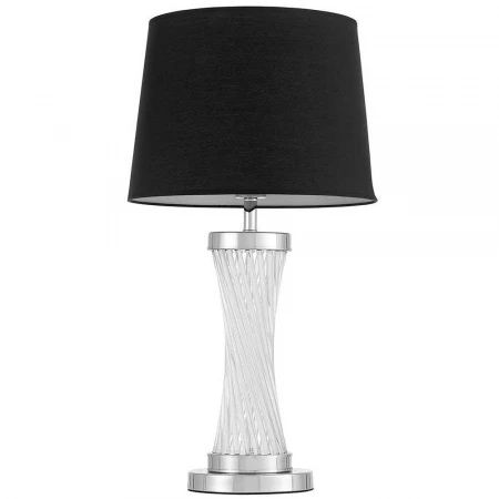 Настольная лампа Lumina Deco Villanova LDT 302 CHR+BK