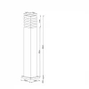 Уличный светильник Arte Lamp Heather A4418PA-1BK Уличный светильник Arte Lamp Heather A4418PA-1BK