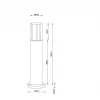 Уличный светильник Arte Lamp Seginus A6515PA-1BK Уличный светильник Arte Lamp Seginus A6515PA-1BK