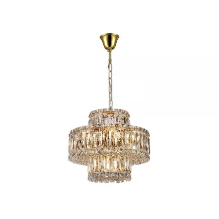 Подвесная люстра Newport 8458+3/C gold М0069585