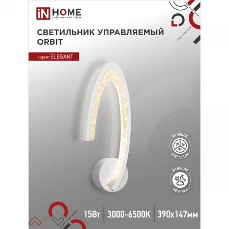 Настенный светильник IN HOME 4690612051451