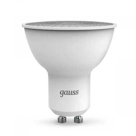 Лампа светодиодная Gauss GU10 5W 6500K матовая 101506305