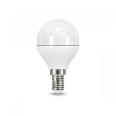 Лампа светодиодная Gauss E14 6.5W 6500K матовая 105101307