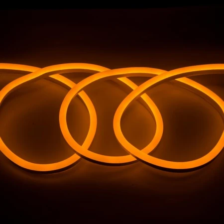 Лента "Гибкий Неон" General GLS-2835-120-9.6-220-NL-IP67-Y катушка 50м