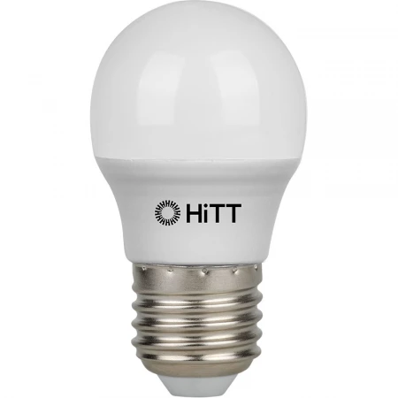 Лампа HiTT-PL-G45-9-230-E27-4000