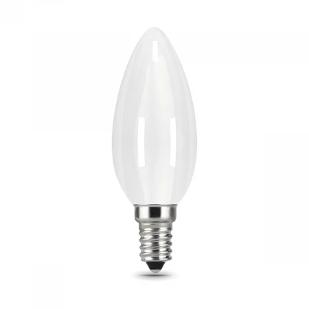 Лампа светодиодная филаментная Gauss E14 9W 3000К матовая 103201109