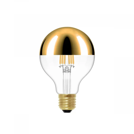 Лампа светодиодная Loft IT E27 6W 2700K золотая G80LED Gold
