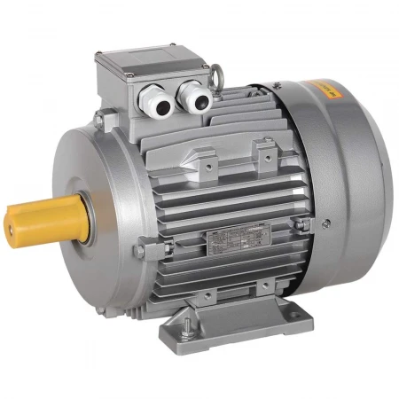 Электродвигатель асинхронный трехфазный АИС 132MB4 380В 9,2кВт 1500об/мин 1081 DRIVE IEK AIS132-B4-009-2-1510