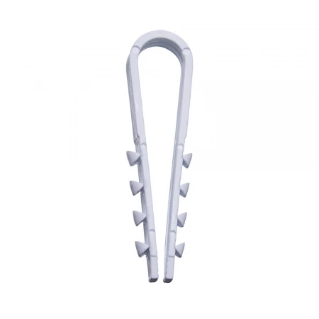 Набор дюбелей-хомутов для круглого кабеля 11-18 мм Feron Stekker (100шт) DCL00-11-18 39332