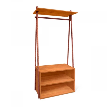 Гардеробная вешалка Sheffilton SHT-HW2 орех/темный орех 9812411302