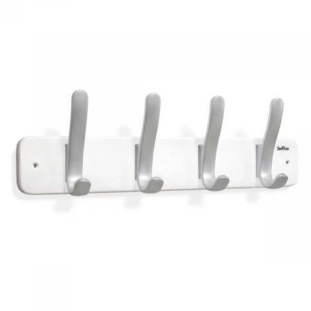 Настенная вешалка Sheffilton SHT-WH20 беленый/серебро 1933220401