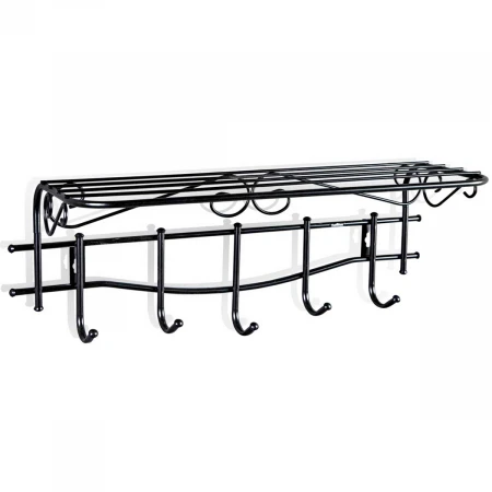 Настенная вешалка Sheffilton Грация черный/черный 9858341402