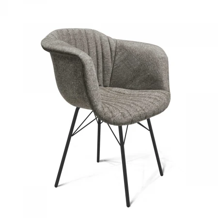 Кресло Sheffilton SHT-ST31-C1/S64 пепельный/черный муар 6005478101