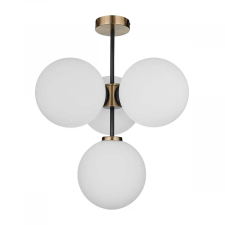 Потолочная люстра 33 ИДЕИ CHN800S.04.17ABL.ASB-S32WH