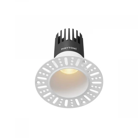 Встраиваемый светильник Maytoni Technical Dip DL120-10W-2.7K-TRS-W