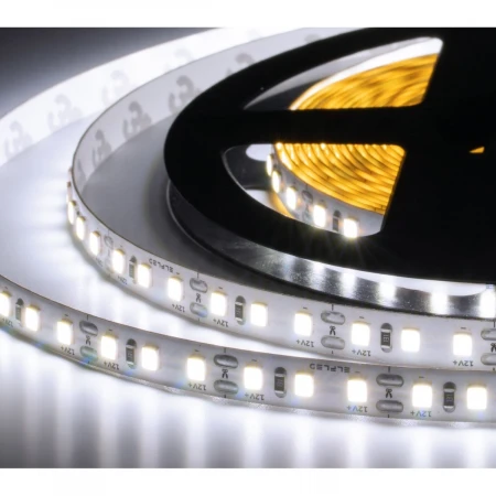 Лента светодиодная герметичная ELF GERMES, 600SMD (2835), 12В, IP65, 5м, белый 6500-7000К ELF-600SMD2835-GERMES-W