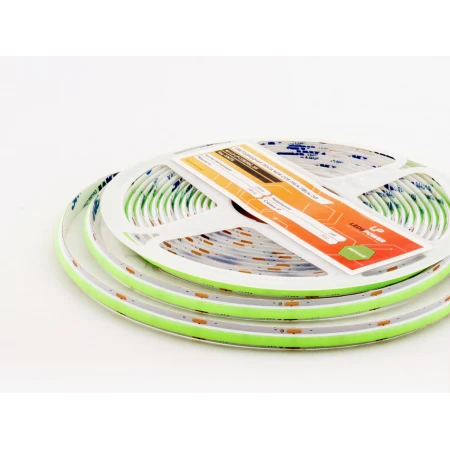 Светодиодная лента LEDS POWER NEW COB 256/м (11Вт/м) 24В зеленая 006376