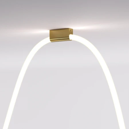 Накладные крепления для круглого гибкого неона Full light латунь Elektrostandard a070758