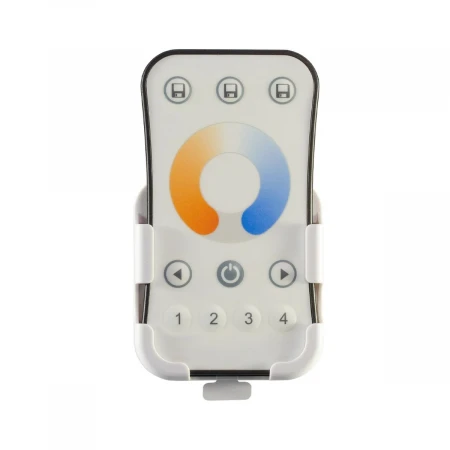 Пульт 4-зоновый для CCT-контроллера ELFLED R7, 2.4G, белый ELFLED-CCTR7 2.4G-4z