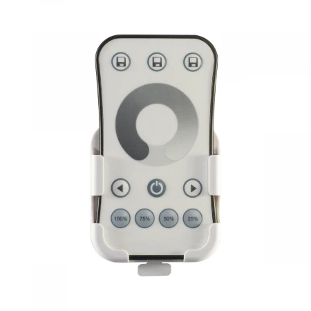 Пульт 1-зоновый для диммера ELFLED R6-1, 2.4G, белый ELFLED-DimR6-1 2.4G-1z-w