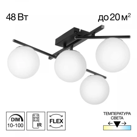 Потолочная светодиодная люстра Citilux Dorsy CL223142