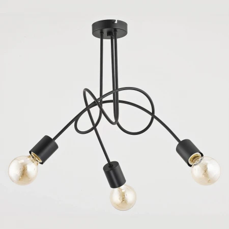 Потолочная люстра Adilux Tango Black 23173