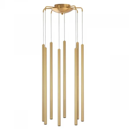 L8T747343 Люстра TUBO LED 40W 2560LM 25G ЗОЛОТО 4000K