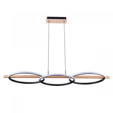 Подвесной светодиодный светильник Arte Lamp Fluido A3913SP-24BK