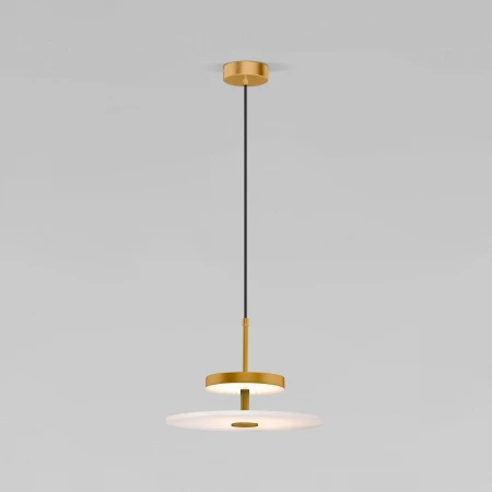 Подвесной светодиодный светильник Eurosvet Thasos 40342 LED латунь