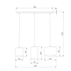 Подвесной светильник TK Lighting 4954 Juta