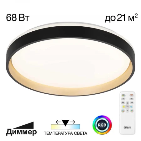 Светильник потолочный Citilux ENZO CL753451G