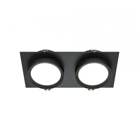 Встраиваемый светильник Maytoni Technical Hoop DL086-02-GX53-SQ-B