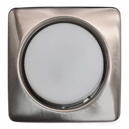 Светильник General GCL-GX53-H38-SN САТИН-НИКЕЛЬ КВАДРАТ ОБЪЕМНЫЙ