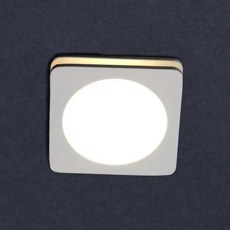 Светильник светодиодный встраиваемый General квадрат белый GLP-DECO-S2-7BT-IP40-4-W