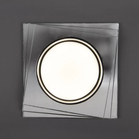 Светильник General GCL-GX53-H38 Квадрат 3-х уровневый Зеркальный