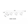 Спот Arte Lamp Amaks A8028PL-4WH