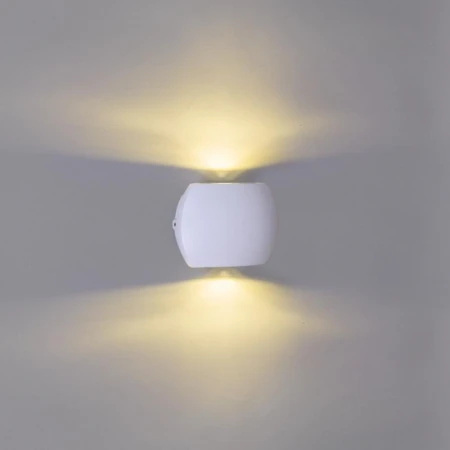 Уличный настенный светильник Reluce 86008-9.2-002TLB LED2*3W WT