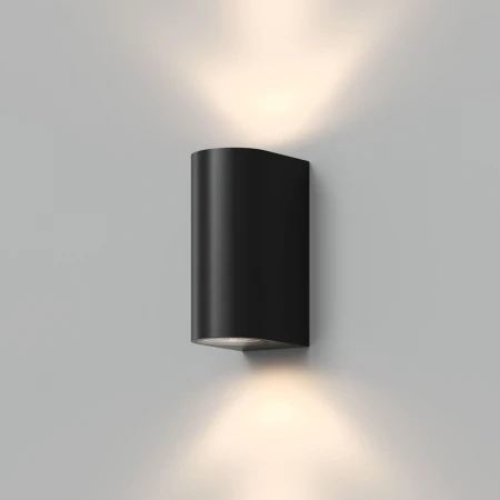 Уличный настенный светильник Denkirs Narvik DK9791-BK