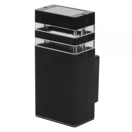 Светильник садово-парковый Feron.ONE DH0806-P, на стену вверх,  GU10 220-240V, черный пластик 51538