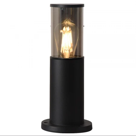 Светильник садово-парковый Feron DH1303, столб,  E27 230V, черный 51332