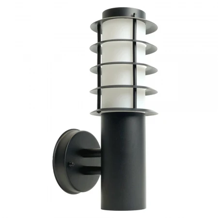 Светильник садово-парковый Feron DH046-B, Техно на стену, 18W E27 230V, черный 51526