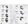 Трековый светильник свободного перемещения (на шину) arte lamp a6709pl-1wh track lights led 9w 220v ip20