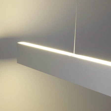 Профильный светодиодный светильник ссп подвесной односторонний 21w 1500lm 128см