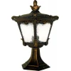 Светильник садово-парковый, 60w 230v e27 черное золото, 2003s