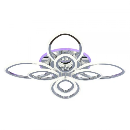 Светодиодная люстра 8055/4+4 CHR