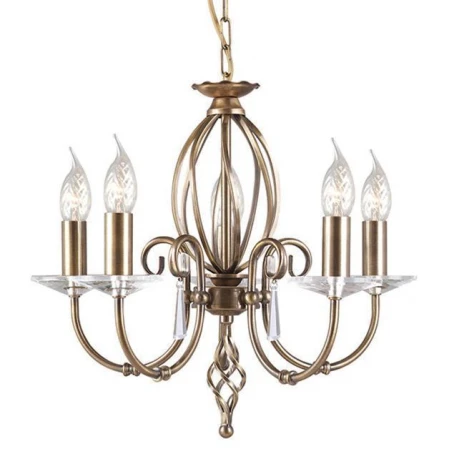 Люстра Elstead Lighting AG5 AGED BRASS AEGEAN